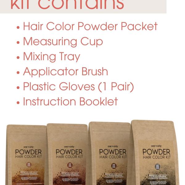 Permanent Powder Color Kit - Medium Brown