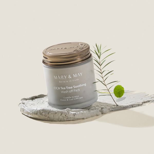 Mary&amp;May Vegan CICA TeaTree Soothing Wash off Pack