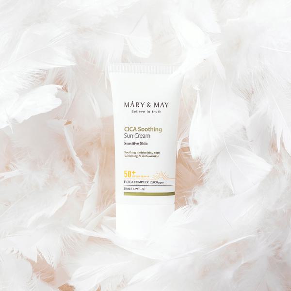 Mary&amp;May Vegan CICA Soothing Sun Cream SPF50+ PA++++