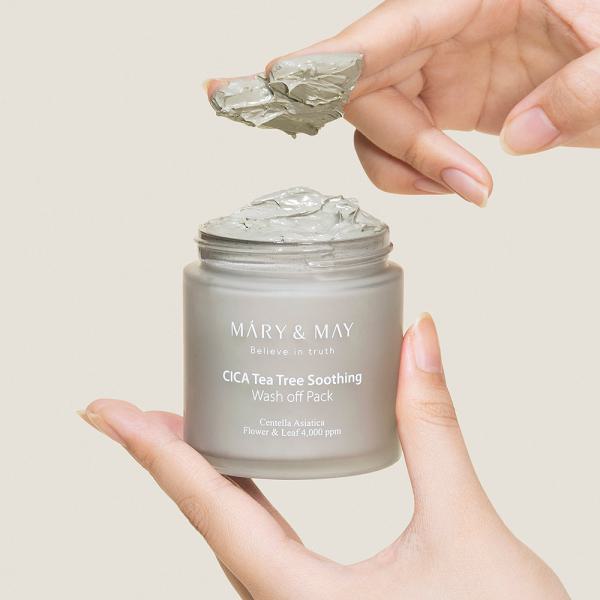 Mary&amp;May Vegan CICA TeaTree Soothing Wash off Pack