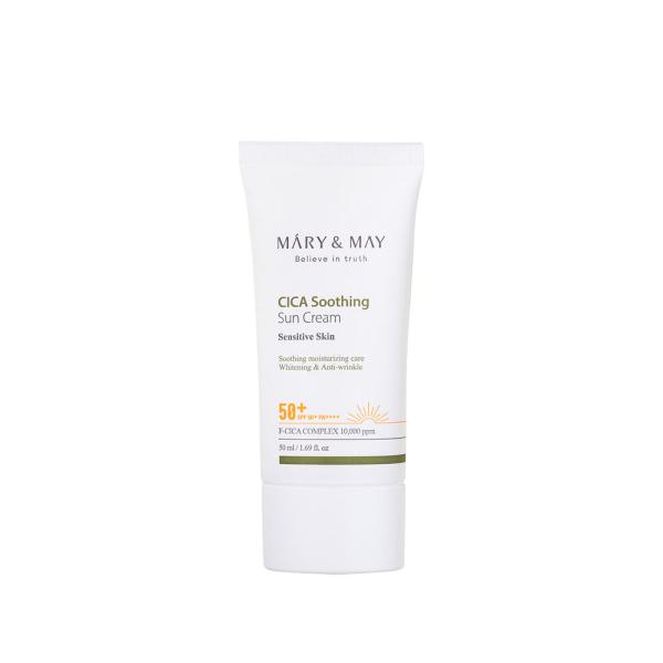 Mary&amp;May Vegan CICA Soothing Sun Cream SPF50+ PA++++