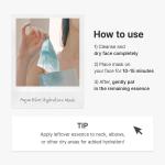 Aqua Blue Hydration Mask (Pack of 4)