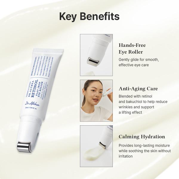 Retinol Flat Iron Eye Roller