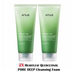 [ANUA] [2X] Heartleaf Quercetinol Pore Deep Cleansing Foam 150ml