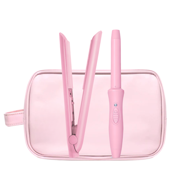 Double Take - Duet - Mini Flat Iron + Mini Curler