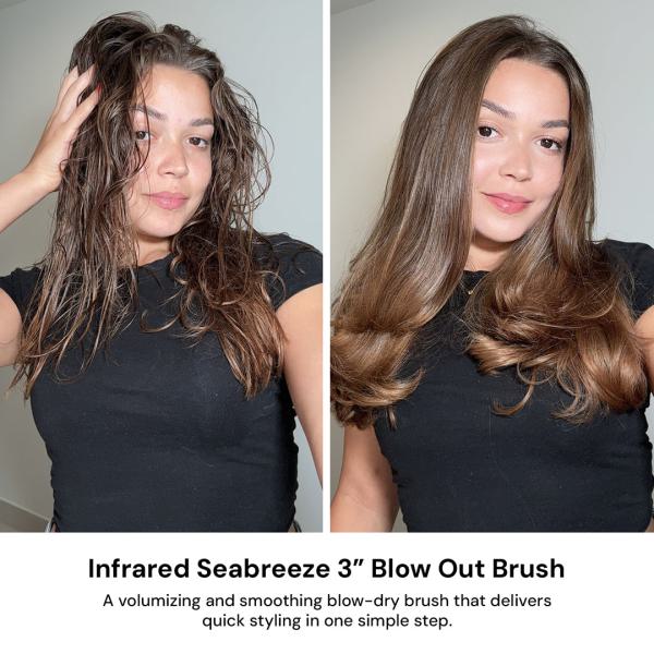Infrared Seabreeze 3" Blowout Brush for Volume