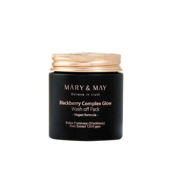 Mary&amp;May Vegan Blackberry Complex Glow Wash off Pack