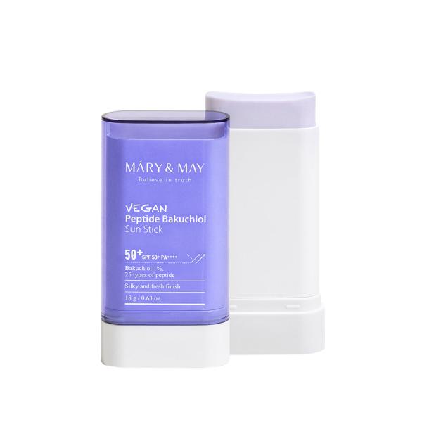 Mary&amp;May Vegan Peptide Bakuchiol Sun Stick SPF50+ PA++++