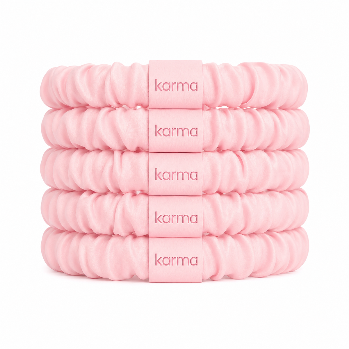 Silk Hair Ties - pack of 5