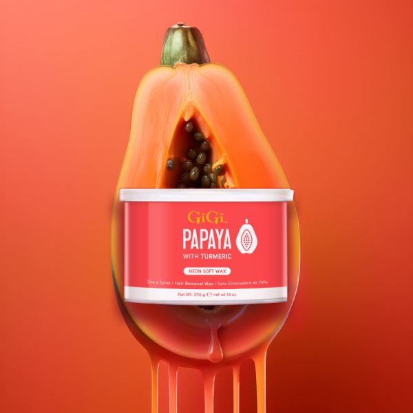 Neon Soft Wax Papaya