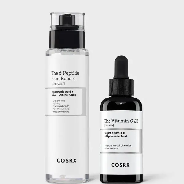 The 6 Peptide Brightening Boost Duo