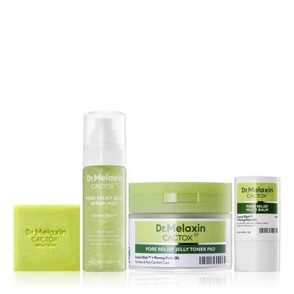 Cactox Deep Cleansing & Pore Care 4-Step Set
