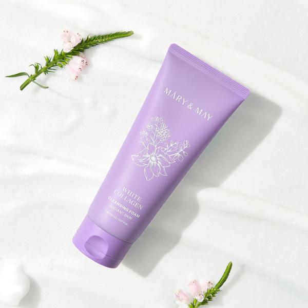 Mary&amp;May White Collagen Cleansing Foam