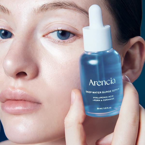 Arencia Deep Water Surge Serum, Hyaluronic Acid + PDRN + Ceramide, 1.01 fl oz