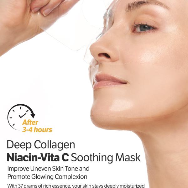 Deep Collagen Niacin Vita C Brightening Mask
