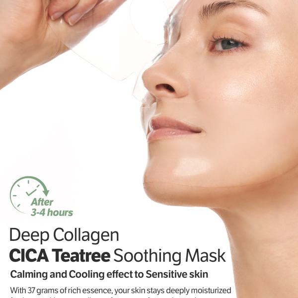 Deep Collagen Cica Teatree Soothing Mask