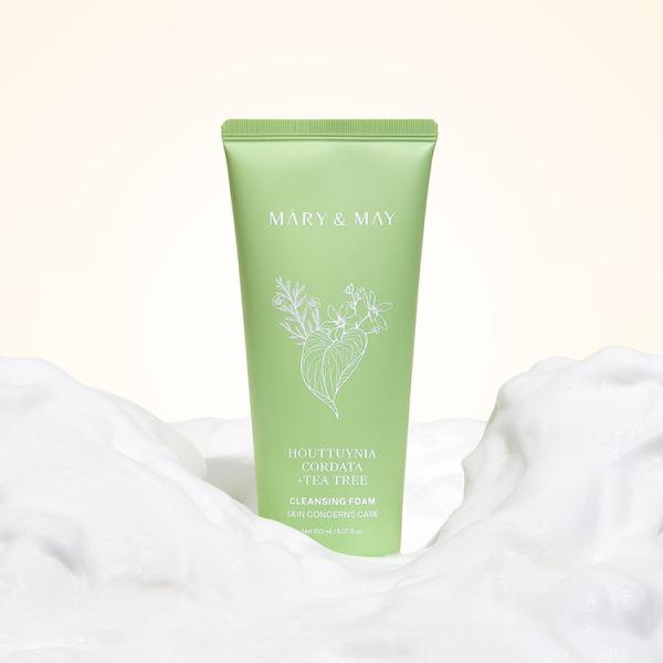 Mary&amp;May Houttuynia Cordata+Tea Tree Cleansing Foam