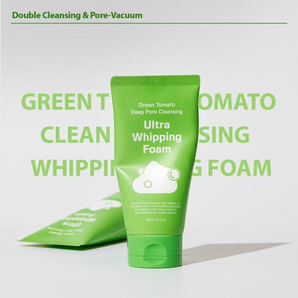 Green Tomato Pore Cleansing Whipping Foam