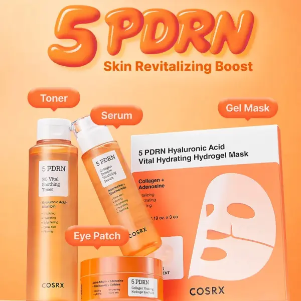 COSRX 5 PDRN Collagen Vitalizing Hydrogel Eye Patch