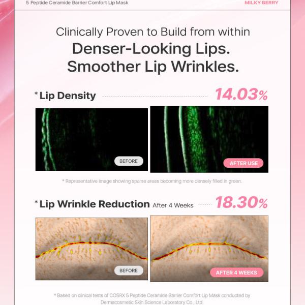 5 Peptide Ceramide Barrier Comfort Lip Mask