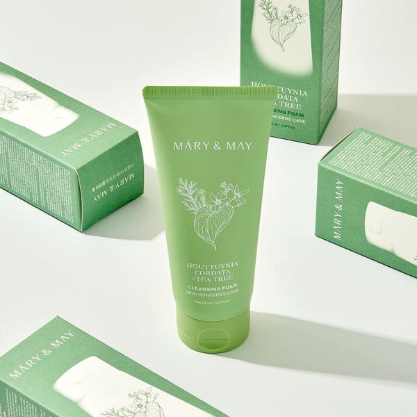 Mary&amp;May Houttuynia Cordata+Tea Tree Cleansing Foam