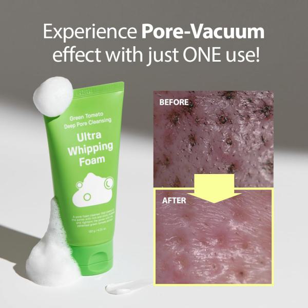 Green Tomato Pore Cleansing Whipping Foam