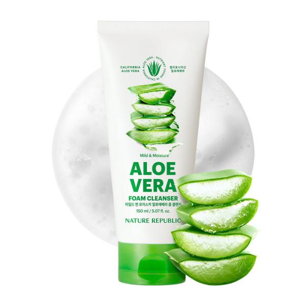 [2X] Mild &amp; Moisture ALOE VERA Foam Cleanser (NEW)