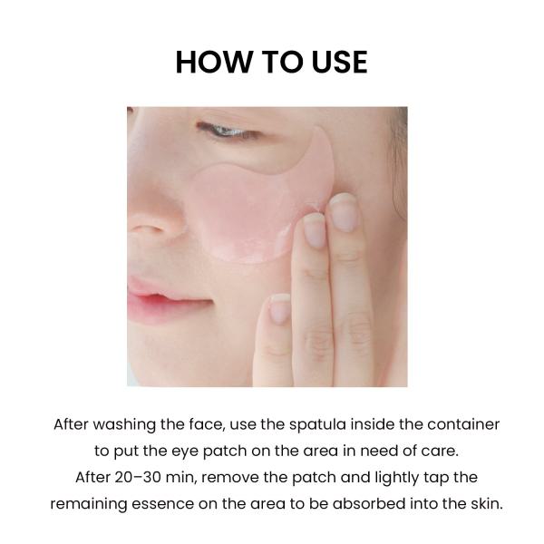 Bulgarian Rose Water Hydrogel Eye Patch 1.4g/0.05oz *60pcs