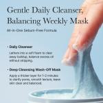 Fresh Blue Hyssop Rice Mochi Cleanser