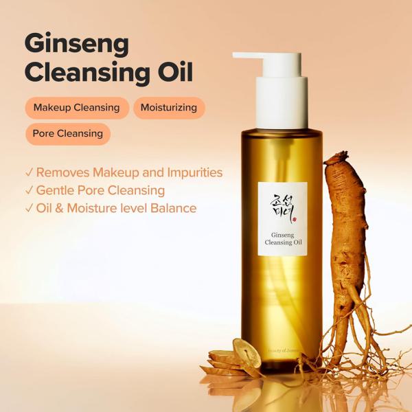 [BEAUTY OF JOSEON] [2X] GINSENG CLEANSING OIL -1X FREE
