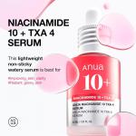 [ANUA] [2X] NIACINAMIDE 10%+TXA 4% Dark Spot Correcting Serum 30ml (RENEW)