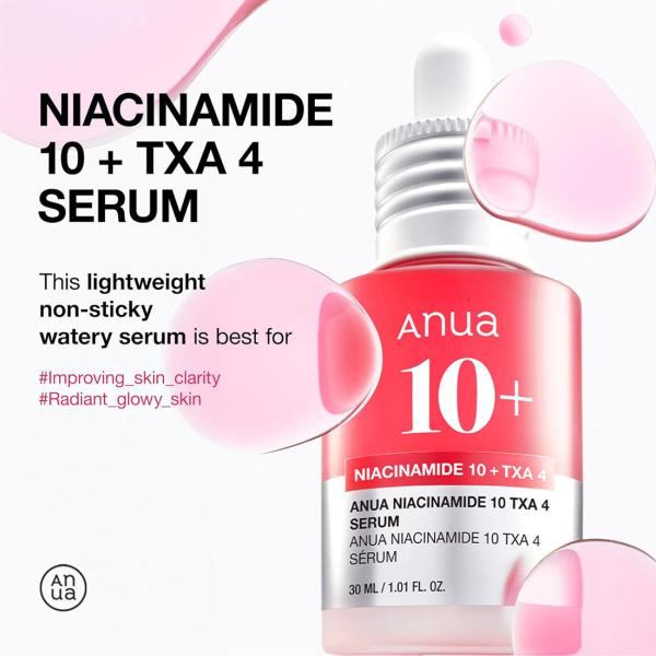 [ANUA] [2X] NIACINAMIDE 10%+TXA 4% Dark Spot Correcting Serum 30ml (RENEW)