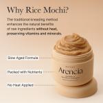 Calendula Rice Mochi Cleanser, Gentle Exfoliating Foam Wash for Sensitive, Dry, Rough Skin, 4.23oz / 120g