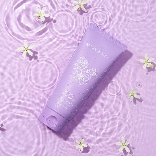 Mary&amp;May White Collagen Cleansing Foam