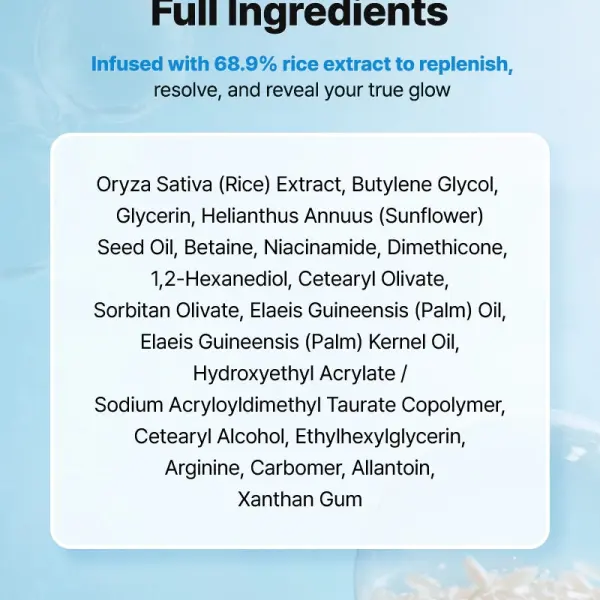 Ultimate Nourishing Rice Overnight Spa Mask