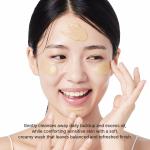Calendula Rice Mochi Cleanser, Gentle Exfoliating Foam Wash for Sensitive, Dry, Rough Skin, 4.23oz / 120g
