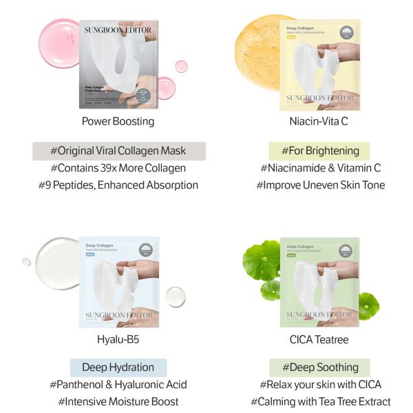 Deep Collagen Cica Teatree Soothing Mask