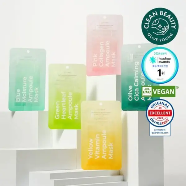 10X freemay Ampoule Mask Sheet Set