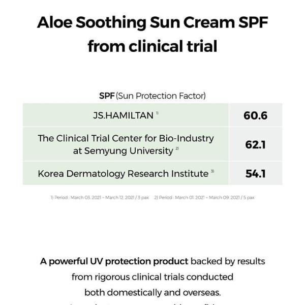 Aloe Soothing Sun Cream SPF50+/ PA+++