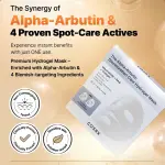 COSRX The Alpha-Arbutin Discoloration Care Hydrogel Mask