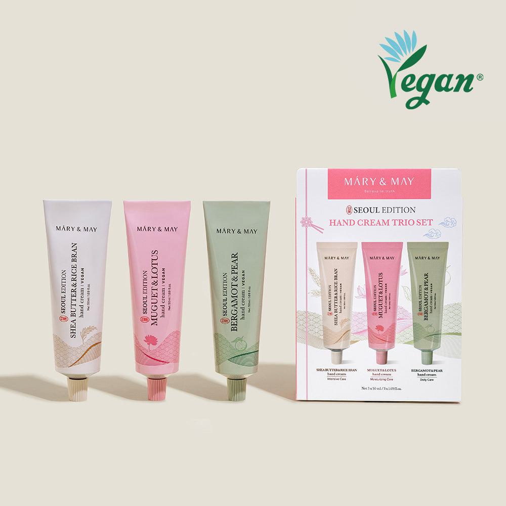 Mary&amp;May Seoul Edition Hand Cream Trio Set