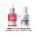 [ANUA] ESSENTIAL SERUM DUO (NIACINAMIDE 10% + TXA 4% / RETINOL 0.3 + NIACIN)