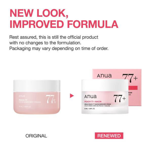 Peach 77 Niacin Enriched Cream