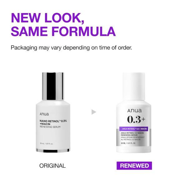 Nano Retinol 0.3% + Niacin Renewing Serum 30ml