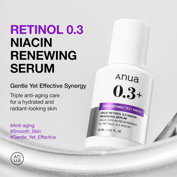 Nano Retinol 0.3% + Niacin Renewing Serum 30ml