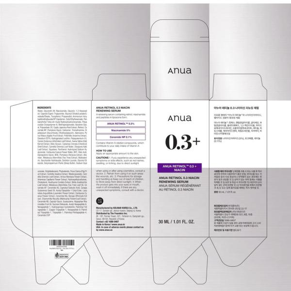Nano Retinol 0.3% + Niacin Renewing Serum 30ml