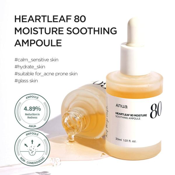 Heartleaf 80% Moisture Soothing Ampoule