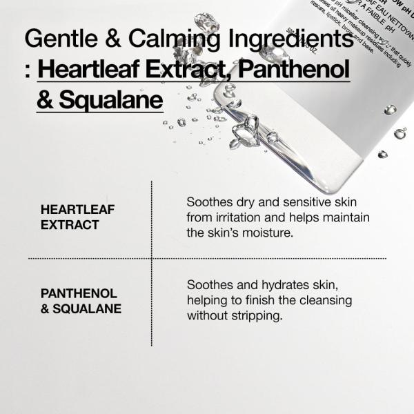Heartleaf Low pH Deep Cleansing Water