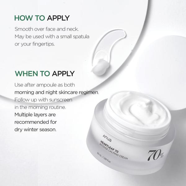 Heartleaf 70% Intense Calming Cream