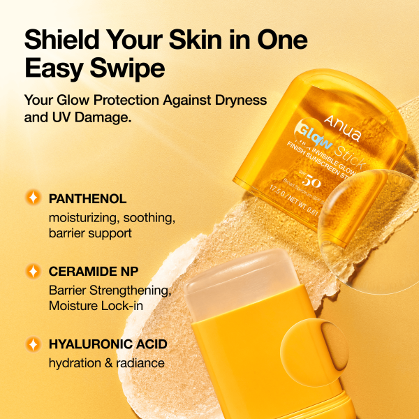 Invisible Glow Finish Sunstick